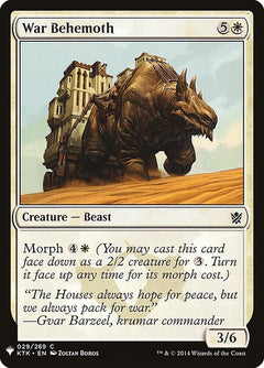 War Behemoth (KTK-29)