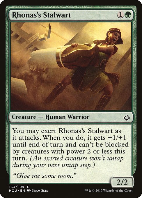 Rhonas's Stalwart - Nonfoil