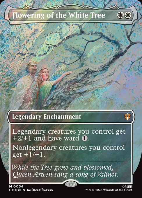 Flowering of the White Tree