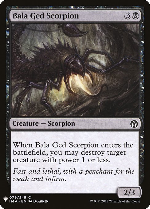 Bala Ged Scorpion - Nonfoil