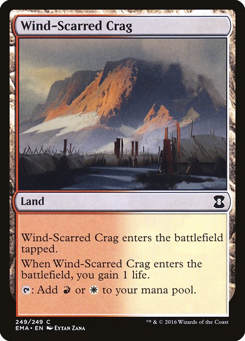 Wind-Scarred Crag - Nonfoil