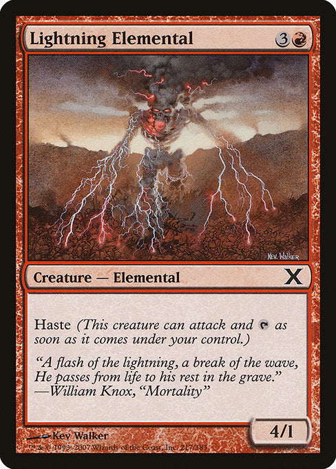 Lightning Elemental - Nonfoil