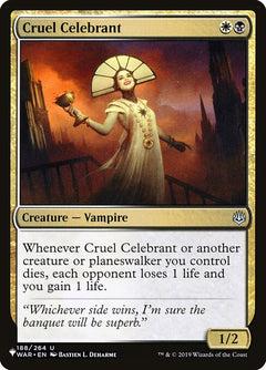 Cruel Celebrant (WAR-188)