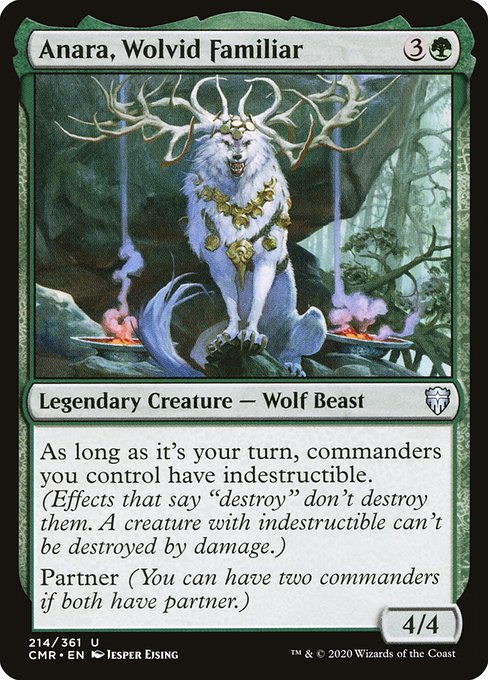 Anara, Wolvid Familiar - Nonfoil