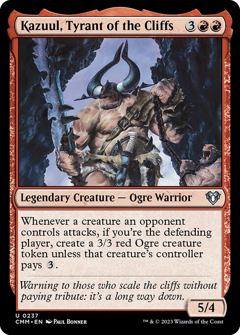 Kazuul, Tyrant of the Cliffs - Nonfoil