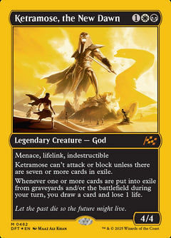 Ketramose, the New Dawn (Gold Foil)