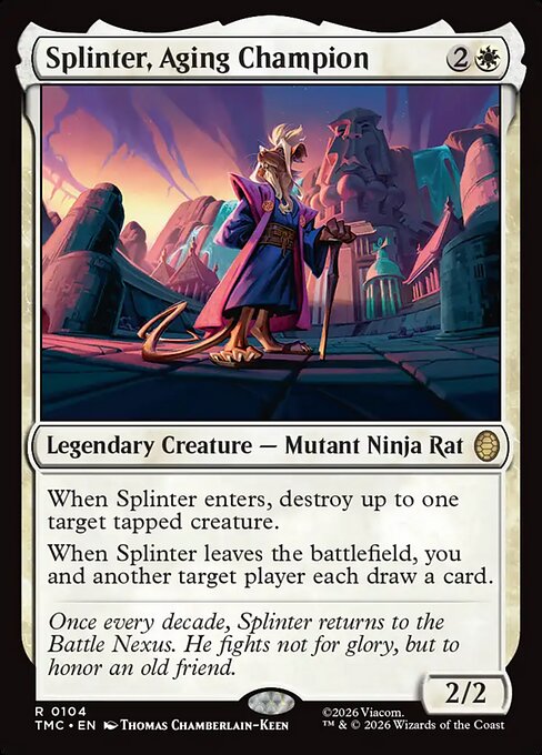Splinter, Aging Champion - Nonfoil