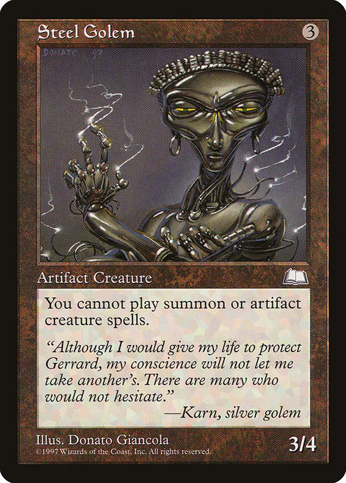 Steel Golem - Nonfoil
