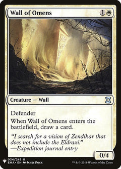 Wall of Omens (EMA-34)