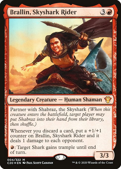 Brallin, Skyshark Rider - Nonfoil