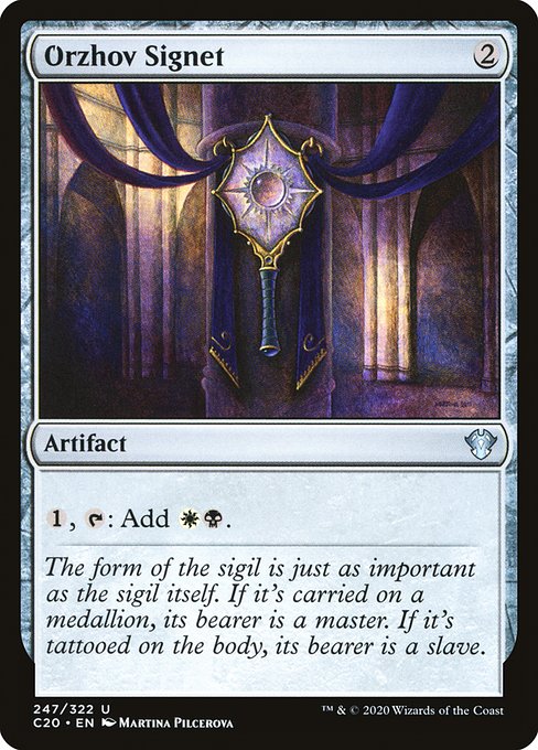 Orzhov Signet - Nonfoil