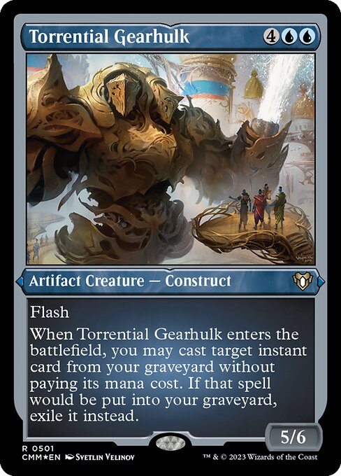 Torrential Gearhulk - Etched