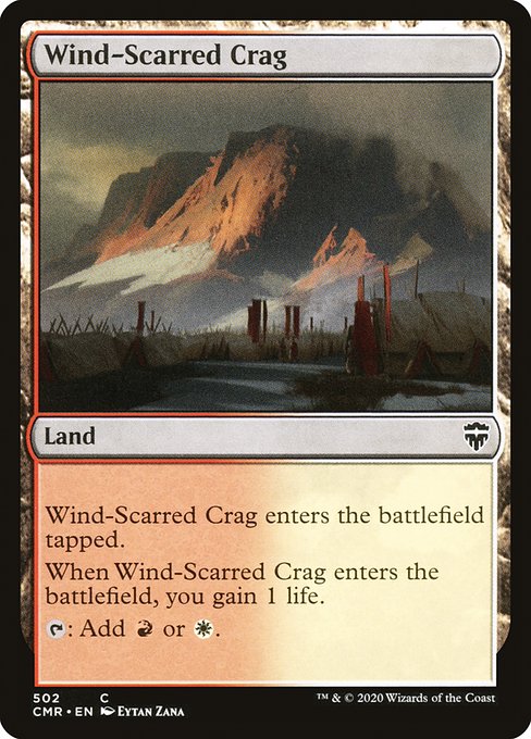 Wind-Scarred Crag - Nonfoil