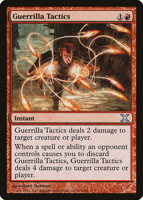 Guerrilla Tactics - Nonfoil