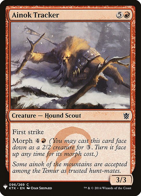 Ainok Tracker - Nonfoil