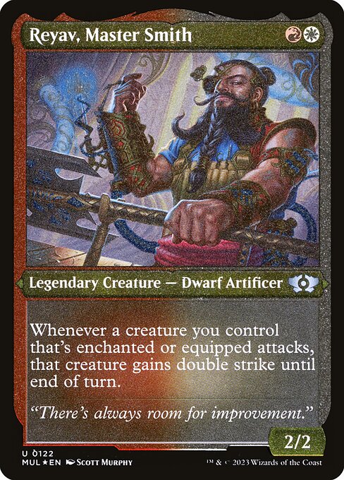 Reyav, Master Smith - Etched