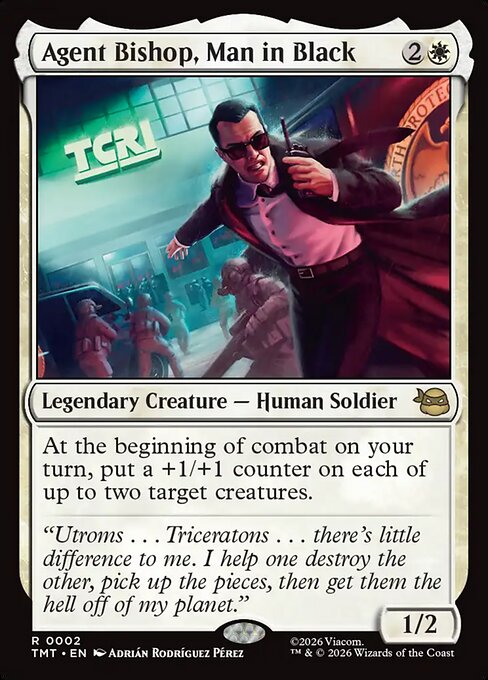 Agent Bishop, Man in Black - Nonfoil