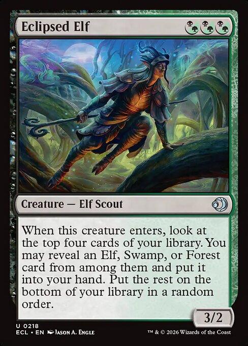 Eclipsed Elf - Nonfoil