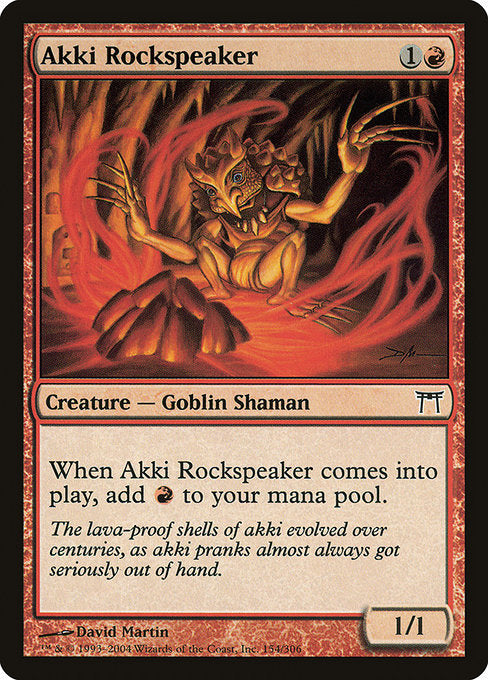 Akki Rockspeaker - Nonfoil