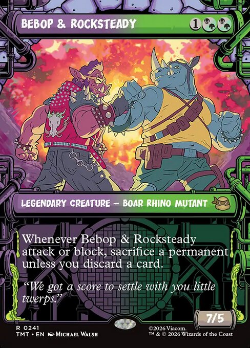 Bebop & Rocksteady - Nonfoil