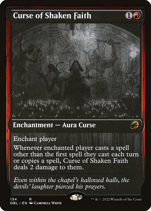Curse of Shaken Faith - Nonfoil