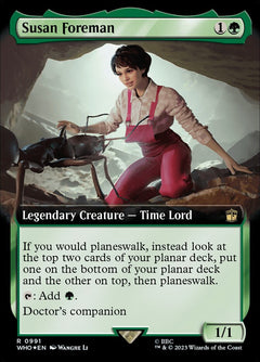Susan Foreman (Extended Art - Surge Foil)
