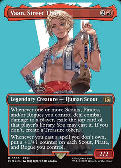 Vaan, Street Thief (Borderless - Surge Foil)
