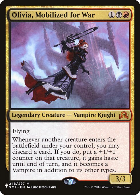 Olivia, Mobilized for War - Nonfoil