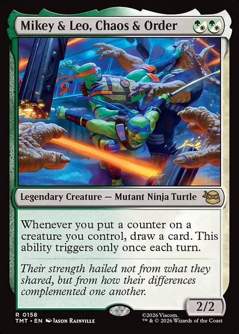 Mikey & Leo, Chaos & Order - Nonfoil