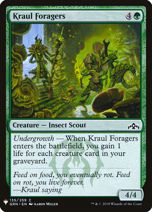 Kraul Foragers - Nonfoil