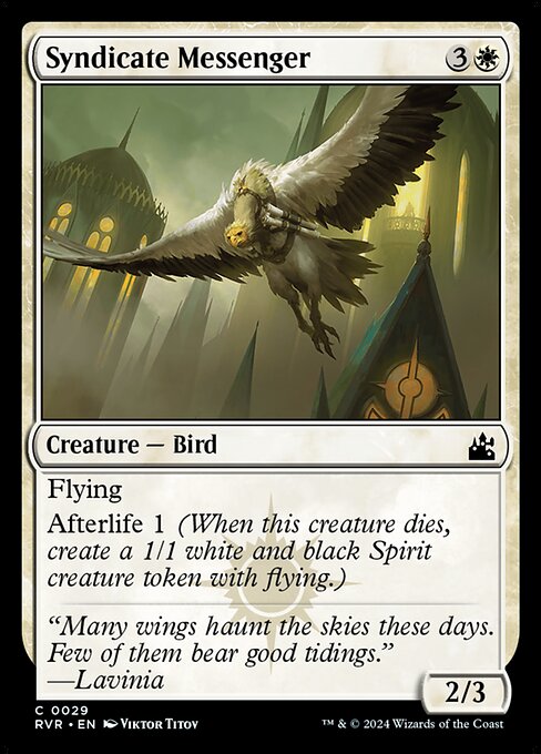 Syndicate Messenger - Nonfoil