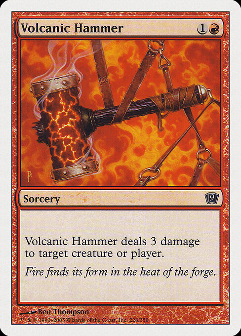 Volcanic Hammer - Nonfoil