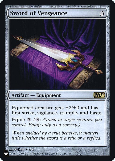 Sword of Vengeance - Nonfoil