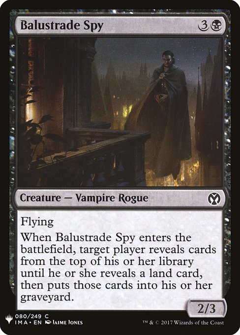 Balustrade Spy - Nonfoil