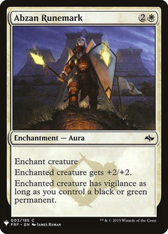 Abzan Runemark (FRF-3)