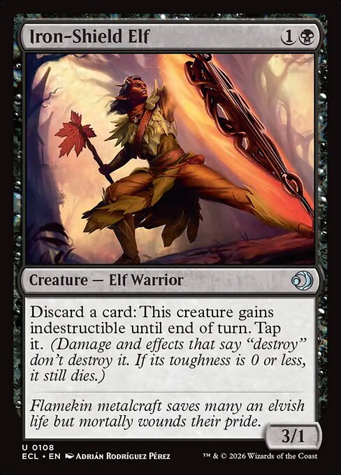 Iron-Shield Elf - Nonfoil