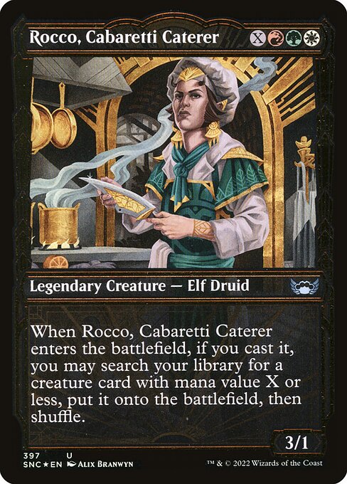 Rocco, Cabaretti Caterer - Foil