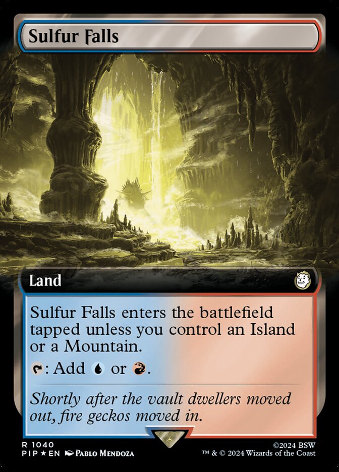 Sulfur Falls (Extended Art - Surge Foil)