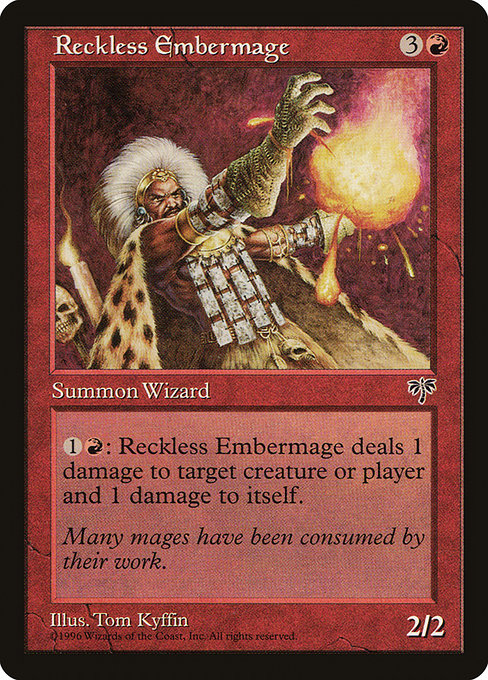Reckless Embermage - Nonfoil