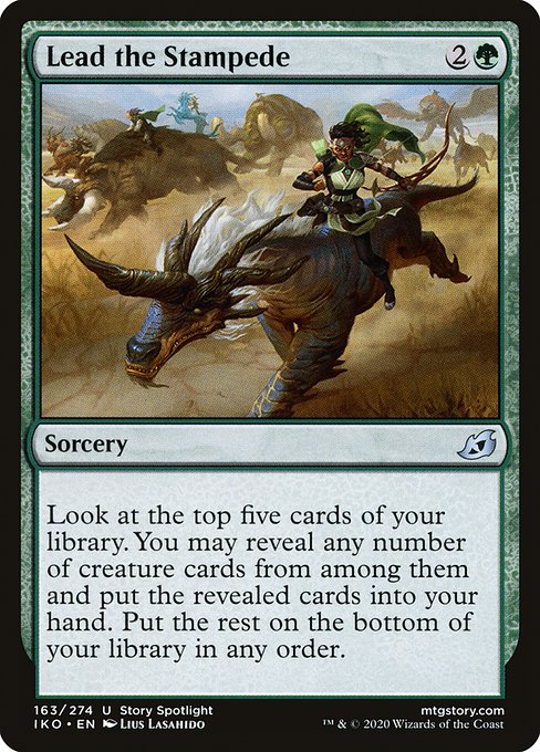 Lead the Stampede - Nonfoil
