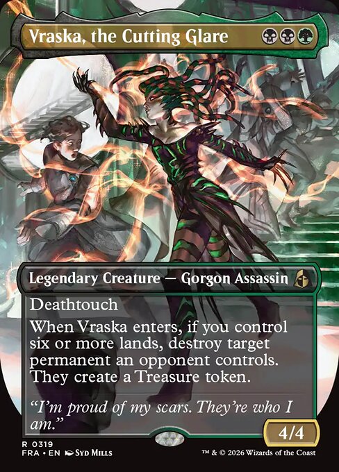 Vraska, the Cutting Glare