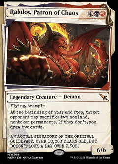 Rakdos, Patron of Chaos (Dossier Showcase)