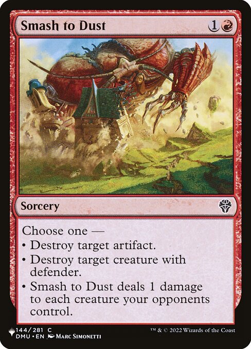 Smash to Dust - Nonfoil