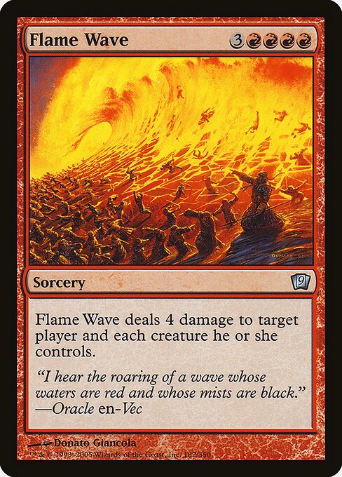 Flame Wave - Foil