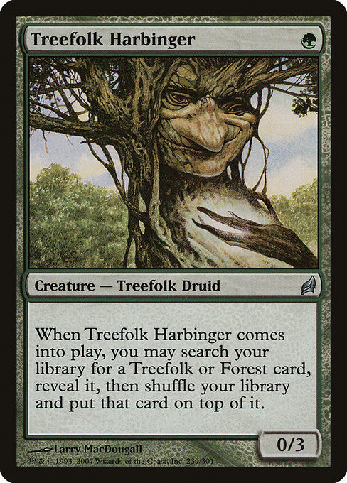 Treefolk Harbinger - Nonfoil