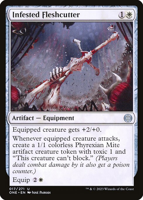 Infested Fleshcutter - Nonfoil