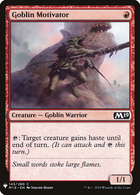 Goblin Motivator - Nonfoil