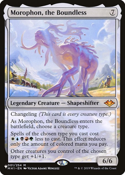 Morophon, the Boundless - Nonfoil