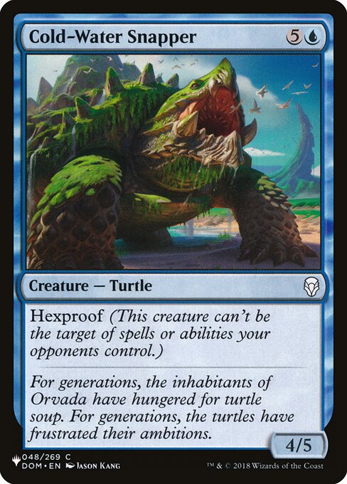 Cold-Water Snapper - Nonfoil