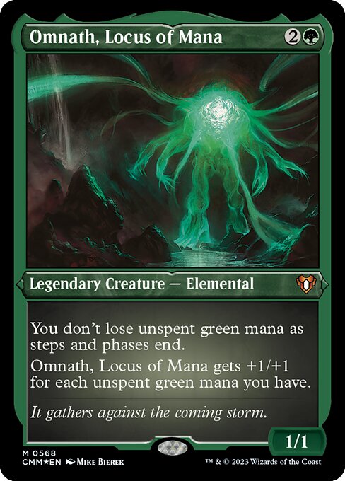 Omnath, Locus of Mana - Etched